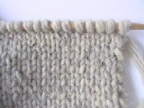 White Buffalo once knitted up